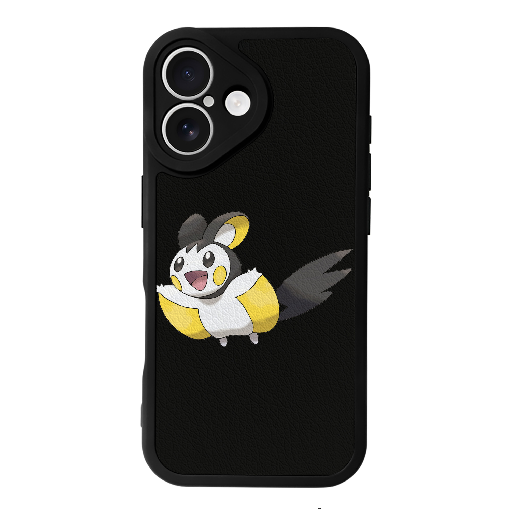 （画像用） ポケットモンスター Pokémon 【iPhone 16シリーズ対応】シリコンスマホケース（レザー調） 材質：シリコン